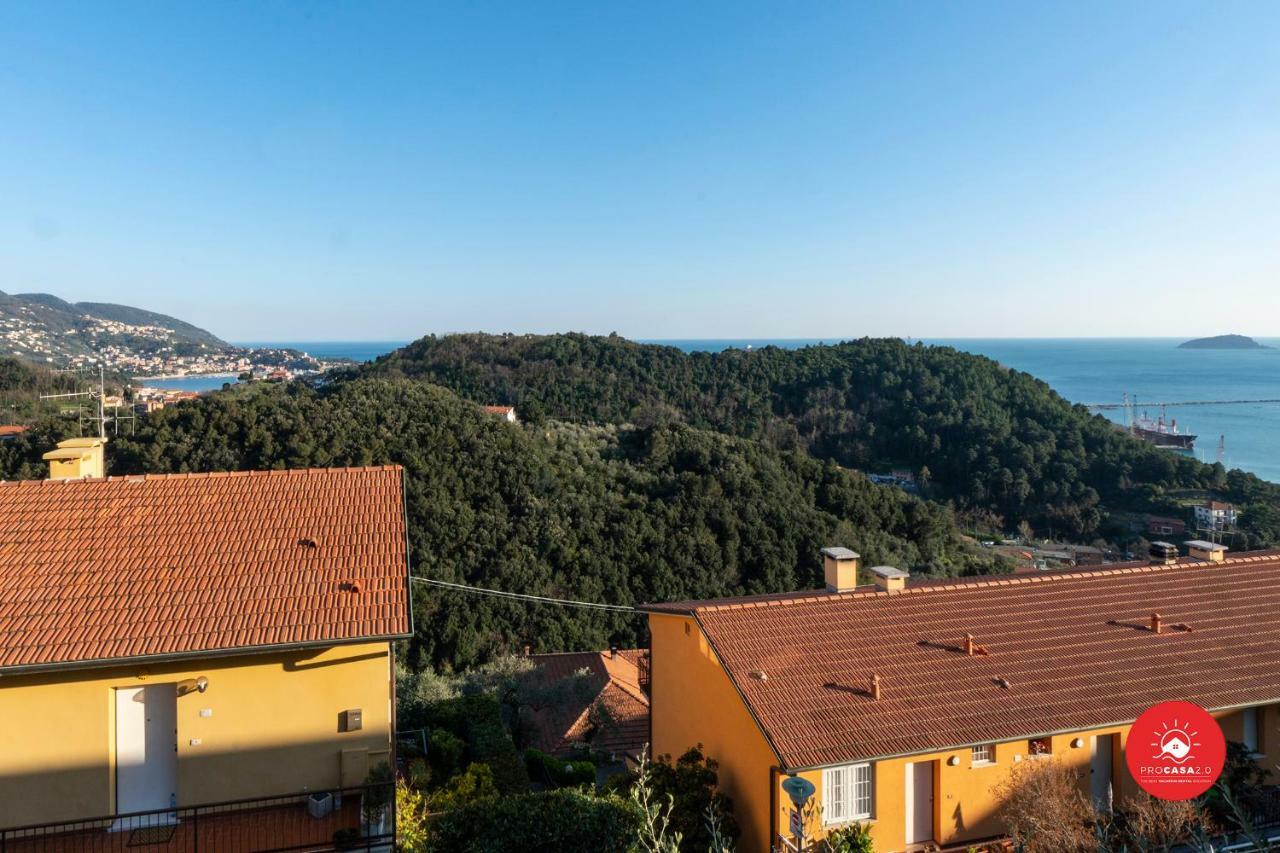Апартаменты La Terrazza Sul Golfo Специя Экстерьер фото